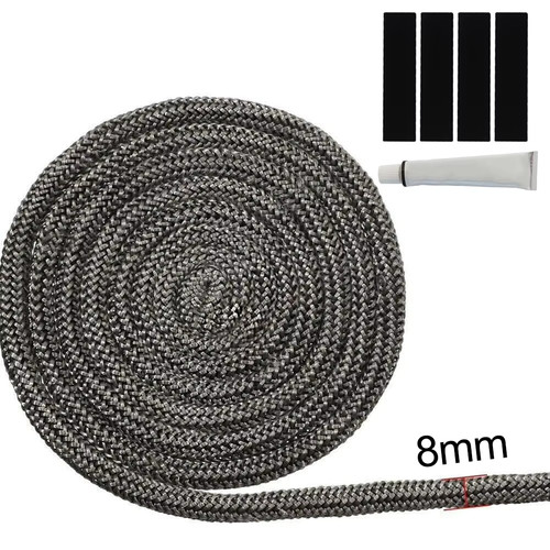 Wood stove door gasket - door,